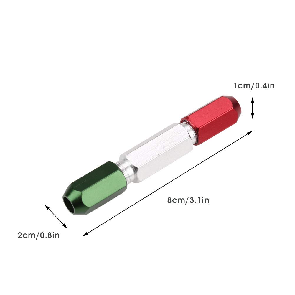 Maniglia per calibro a perno in alluminio doppia estremità Go-No Go 0,3-16 mm