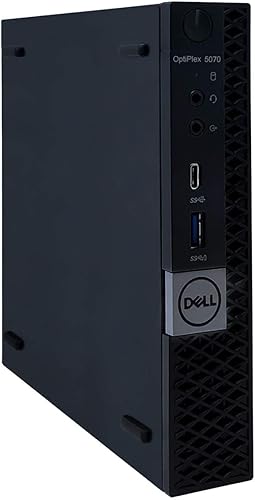 Miniatura 3 de Dell Optiplex 5070 Micro MFF PC de sobremesa Intel i5-9500T, 32GB DDR4 nuevo SSD M.2 NVMe de 1 TB, WiFi BT HDMI, nuevo KB y mouse Windows 11 Pro