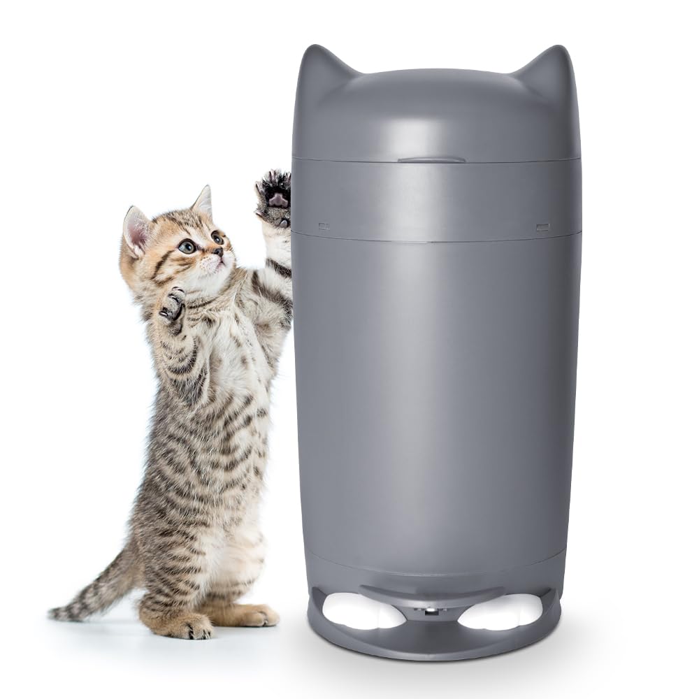 Amazon.co.jp: 【特許設計】ゴミ箱 猫用 臭わない 密封消臭 猫砂ごみ箱