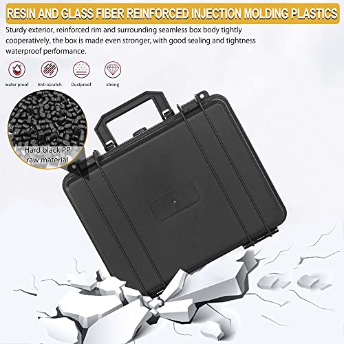 Maleta rígida protectora para cámara 11 x 9.5 x 5 pulg miniatura 7