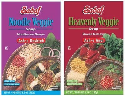 Sadaf Aash-e Reshteh and Ash-e Anar, (Pack of 2)