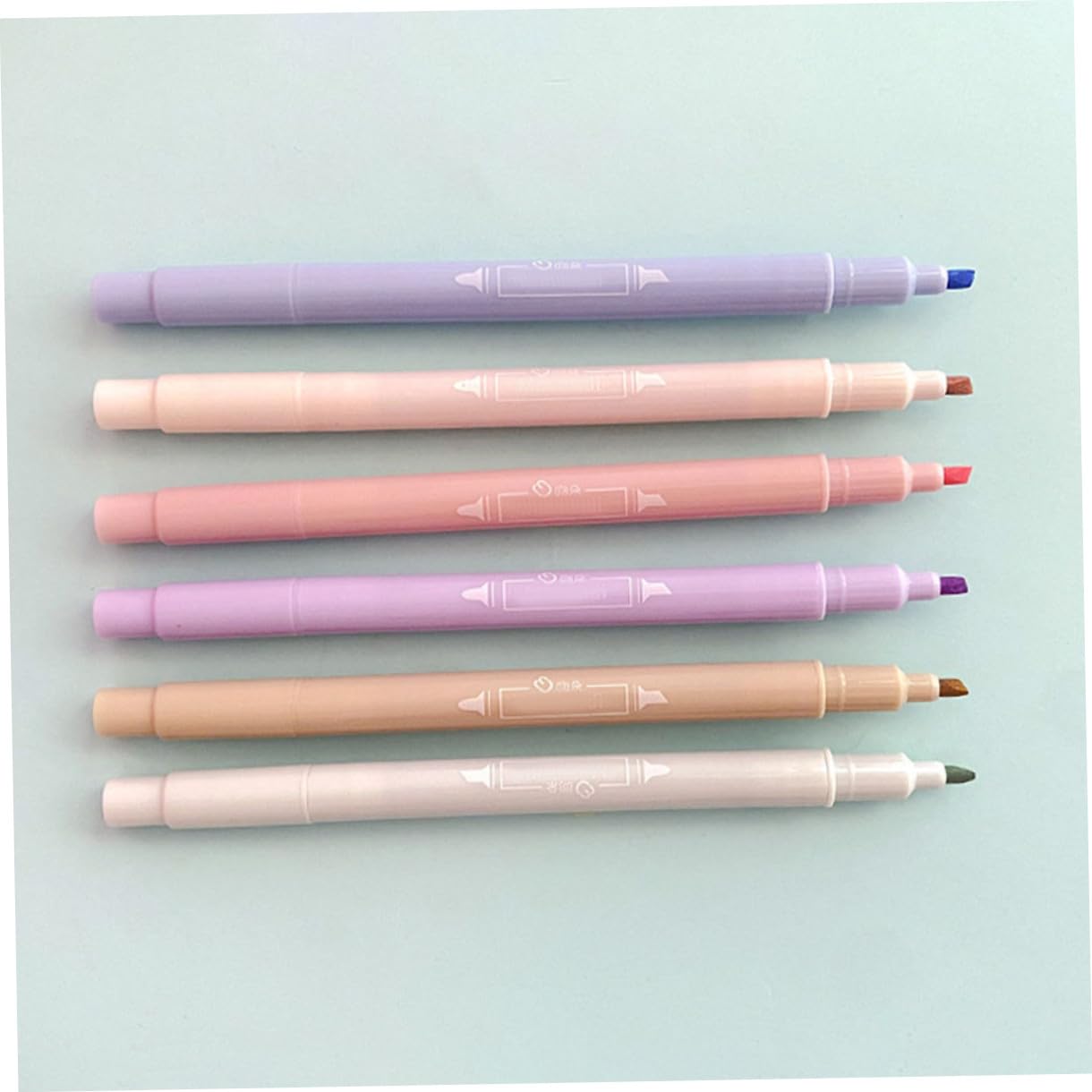 Lurrose Buchmarker Stift Pastell 36 Stück Textmarker Marker Notizen Buchmarker Büro Textmarker Auto Zurück Zu Schule Zubehör Arbeitsmarkierungsstift Büro Kunstmarkierungshalter Markierungen
