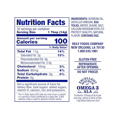 Image of Blue Plate Real Mayonnaise, 16 Fl Oz Jar (Pack of 1)