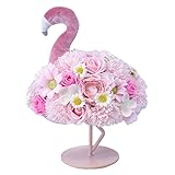 【フラミンゴソープフラワー】ギフト プレゼント 母の日 マザーズディ イースター インテリア ひな祭り (ライトピンク)