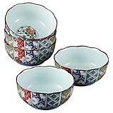 ランチャン(Ranchant) 小鉢セット マルチ Φ13x6cm 古伊万里菊割 有田焼 日本製