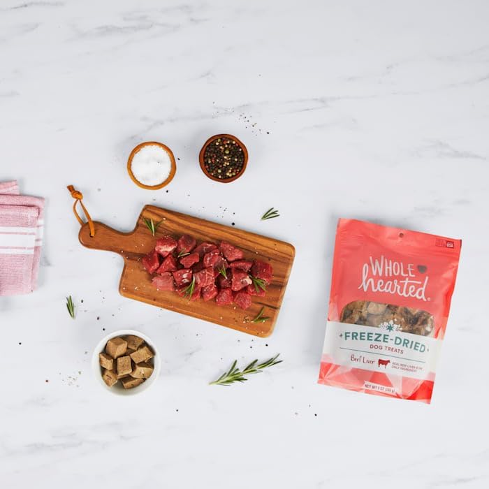 WholeHearted by Petco Beef Liver Freeze-Dried Dog Treats 9 oz.