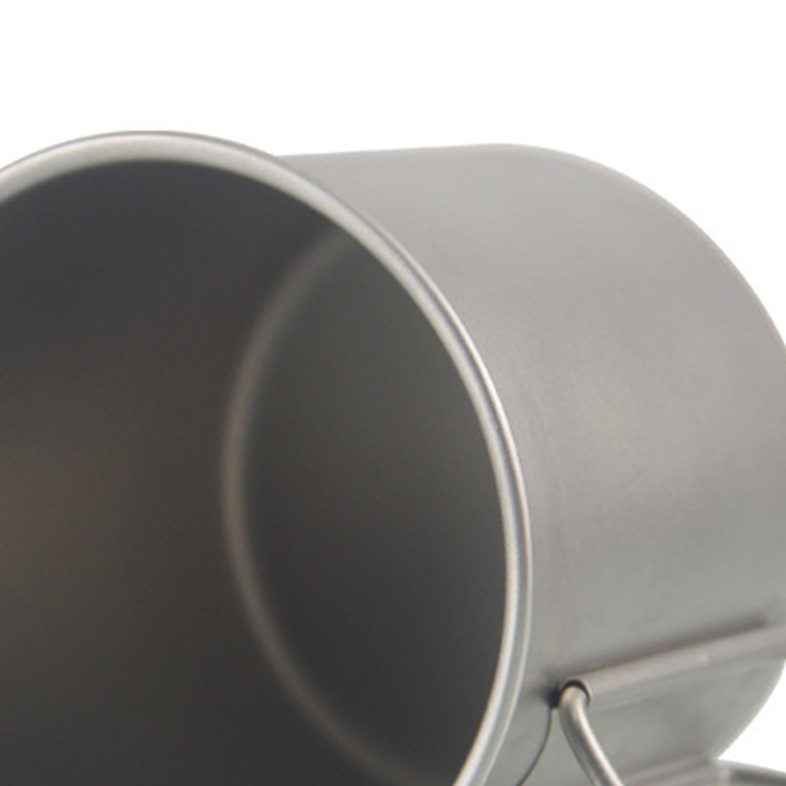 Camping Cup with Foldable Handle Titanium Cup for Backpacking Tour Picnic | Camping Cookware Set | Camping Utensils-image-6