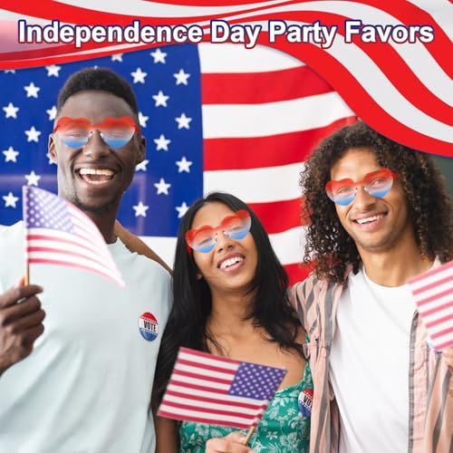 Image of Heart Sunglasses 12 /18 /24 Pcs Heart Shaped Glasses for Women Cute Funny Party Glasses Party Favors Accessories