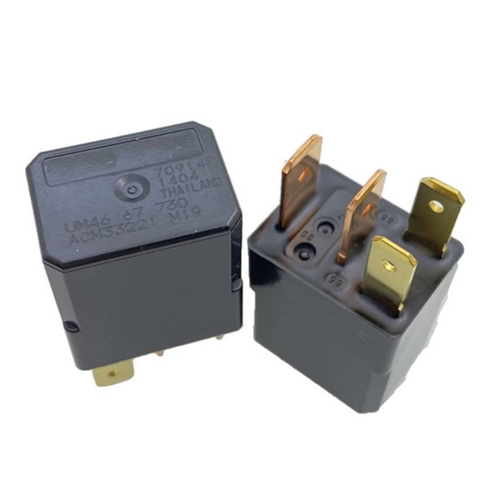 Parti di ricambio Relè automobilistico 12V CC Accessorio 4 pin CM1A-R-12V-H78 ACM33221 M36 Sostituzione parti multiuso per