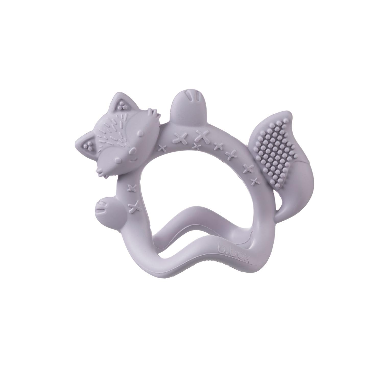 b.box Silicone Teether for Babies - Wrist Wearable Chew Toy, Non-Toxic, BPA-Free | Massages Sore Gums | Easy Grip & Lightweight - Pastel Purple (Pack of 1)-image-43