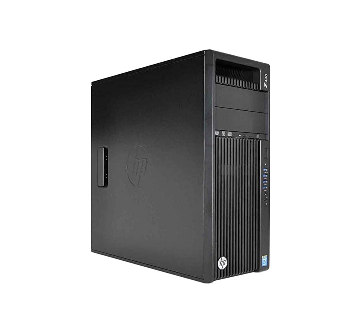 HP Z440 Mini Tower Workstation Desktop PC, Intel Xeon E5-1620 v3, 8 GB RAM, 256 GB SSD, WiFi, Bluetooth, tastiera US QWERTY Windows 11 Pro (ricondizionato)
