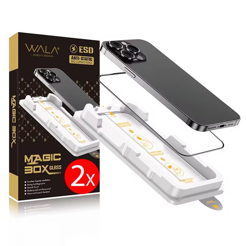 Protection complète iPhone 16 Pro Max verre trempé anti-choc pour vos déplacements