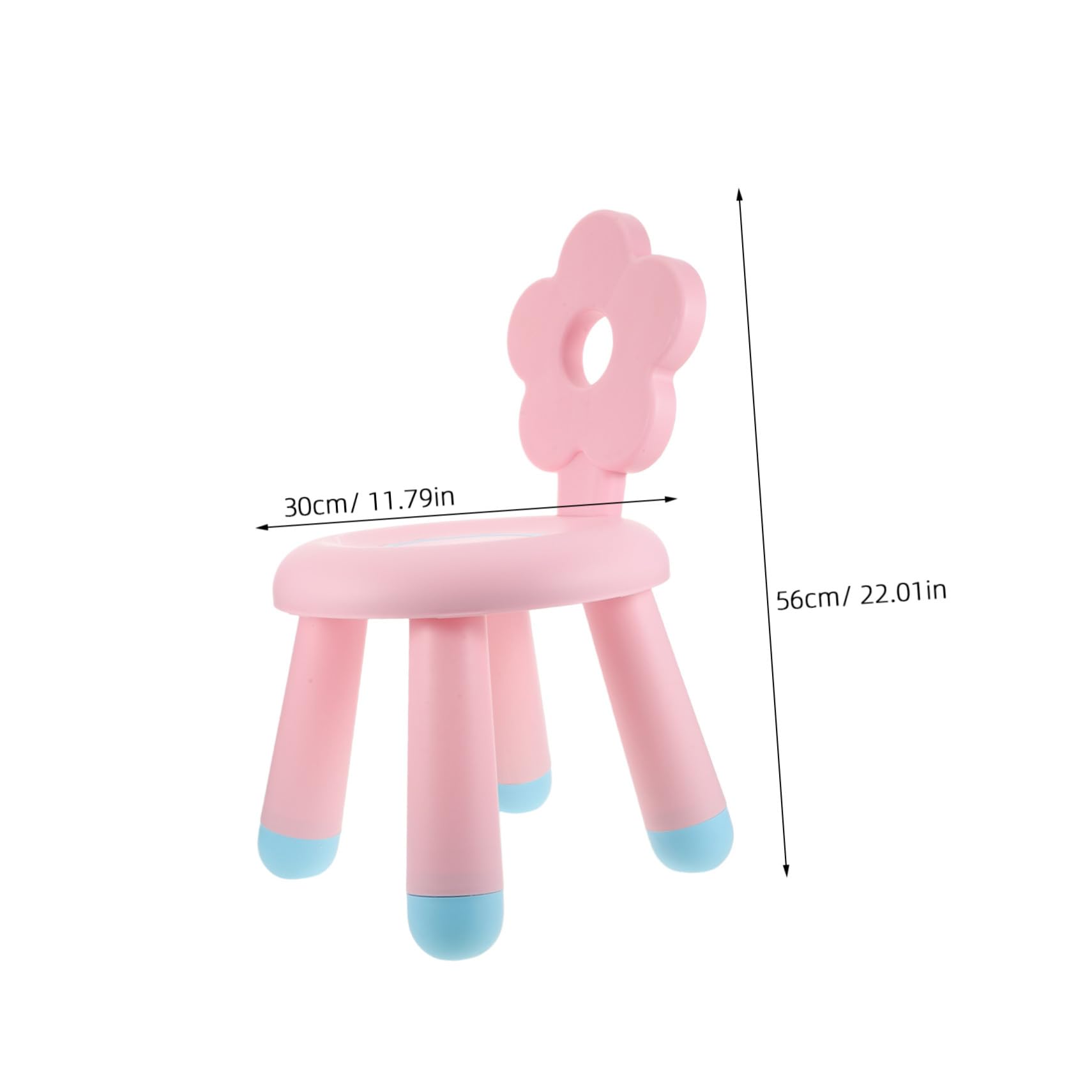 Zerodeko Tabouret Garçon Fille Plastique Épais Petit Siège Cartoon pour Salle de Bain Cuisine et Entrée Tabouret Marchepied Portable pour Tout-Petits