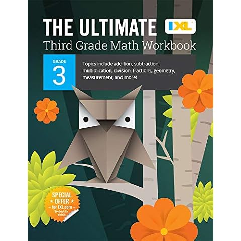 IXL | The Ultimate Grade 3 Math Workbook Cover