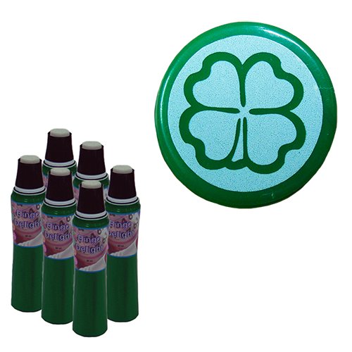 Power Dot Six Pack Bingo Delight Green Clover Bingo Dauber