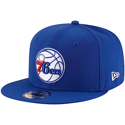 New Era NBA 9FIFTY Adjustable Snapback Hat Cap One Size Fits All (as1 Alpha one_Size Philadelphia 76ers)