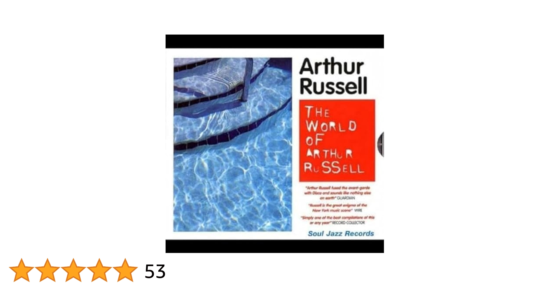 美品　ARTHUR RUSSELL / ANOTHER THOUGHT 国内解説 SIGNED Richard King - Travels Over Feeling: Arthur Russell