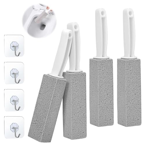 Recopilación de Piedra Pomez Walmart favoritos de las personas. 41 YOKNETIG 4pcs Escobillas de Inodoro de Piedra,Bloque para Limpieza,Escobilla De Baño De Piedra Pómez con Mango Colgante para Manchas de Agua Dura en Inodoros,Parrillas,Azulejos y...