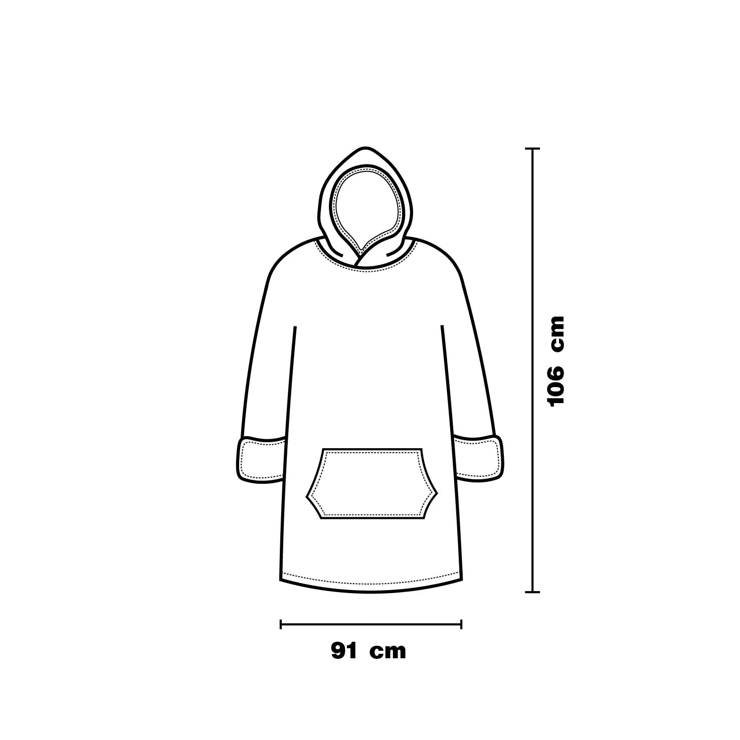 Mintra Home Oversized Microfiber Wearable Blanket with Sherpa, Snuggies for Women & Men, Full Sleeves Hooded Blanket (Light Green, X-Large)