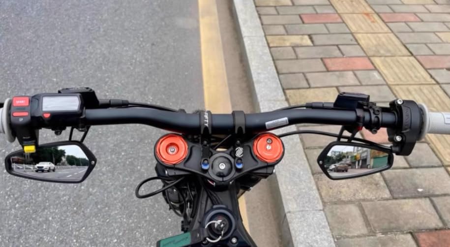 1 Pair Reversing Mirrors For Surron Light Bee Electric Cross-country Bike Retrofitting reflectors Replacement Parts