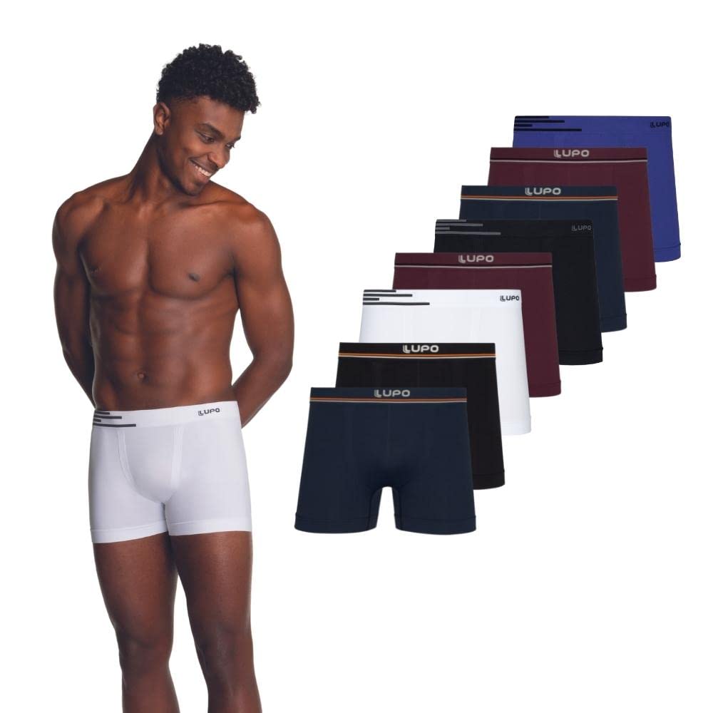 Kit 8 Cuecas Boxer Microfibra Sem Costura Adulto Masculino em promoção! Veja a oferta e mais achadinhos de Moda íntima 2 Hoje é o melhor dia para comprar Kit 8 Cuecas Boxer Microfibra Sem Costura Adulto Masculino com aquele preço maroto! Promoção! Aproveite a oferta! 2