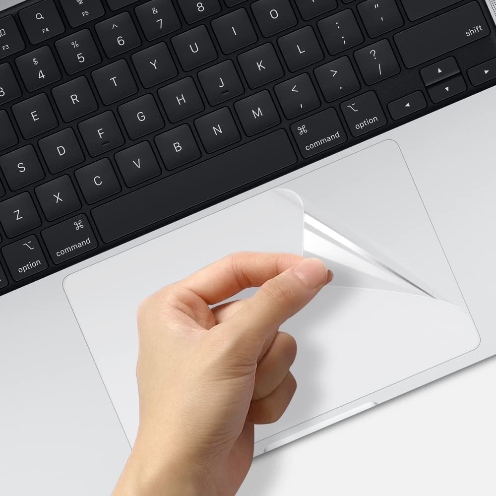 OJOS Trackpad Protector Touch Pad Cover Skin Compatible for 2021 MacBook Pro 16 Inch M1 Max/Pro Chip Model A2485 Ultra Thin Anti Fingerprint Scratch Waterproof (Matte Clear) (B09MCY3DW2) Amazon Price History, Amazon Price Tracker