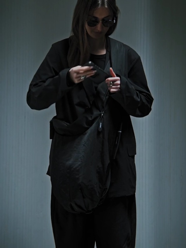 極美品✨ ヒロココシノ　ロングコート　美シルエット　ダブルボタン　ブラック　高級 極美品✨ ヒロココシノ ロングコート 美シルエット ダブルボタン