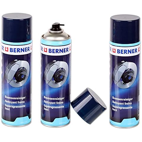 3 Limpiadores de Frenos de Berner, 500 ml Cover