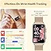 FITVII Nexa Fitness Tracker Answer/Make Calls, Smart Watch with Blood Pressure, Blood Oxygen, 24/7 Heart Rate Monitor, 120+ Sport Mode Activity Tracker with Step Counter, Sleep Tracker for Women Men