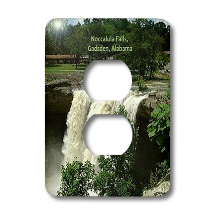 Noccalula Falls Gadsden cacher prise electrique double design - 3