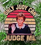 Judge Judy Themed Ornament