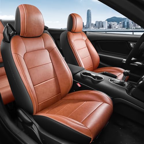 Image of for Ford Mustang Convertible Car Seat Cover 2015-2026 Custom Fit