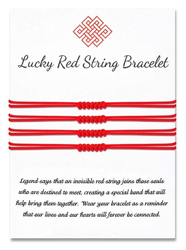 NIRA BY NALINI Red String Bracelet 7 Knots Kabbalah Protection Good Luck Thread Handmade String Bracelets for Women Men Girls Boys Family Friends (Set of 4) (B0BN4V7K5B) Amazon Price History, Amazon Price Tracker
