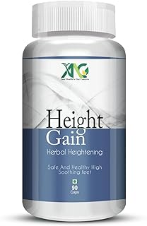 ANC Height Gain Supplement with Ashwagandha 60mg Helps In Increase Height | Body Muscle Growth | Stamina & Strength 90 Capsules For Men & Women (Pack of 1), 200 grams