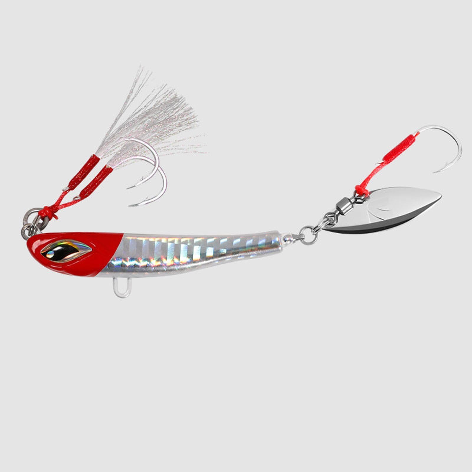 Metallplattenköder und Spinner Eignen Sich for Angeln auf Mandarinenfische, Barsche und Makrelen
