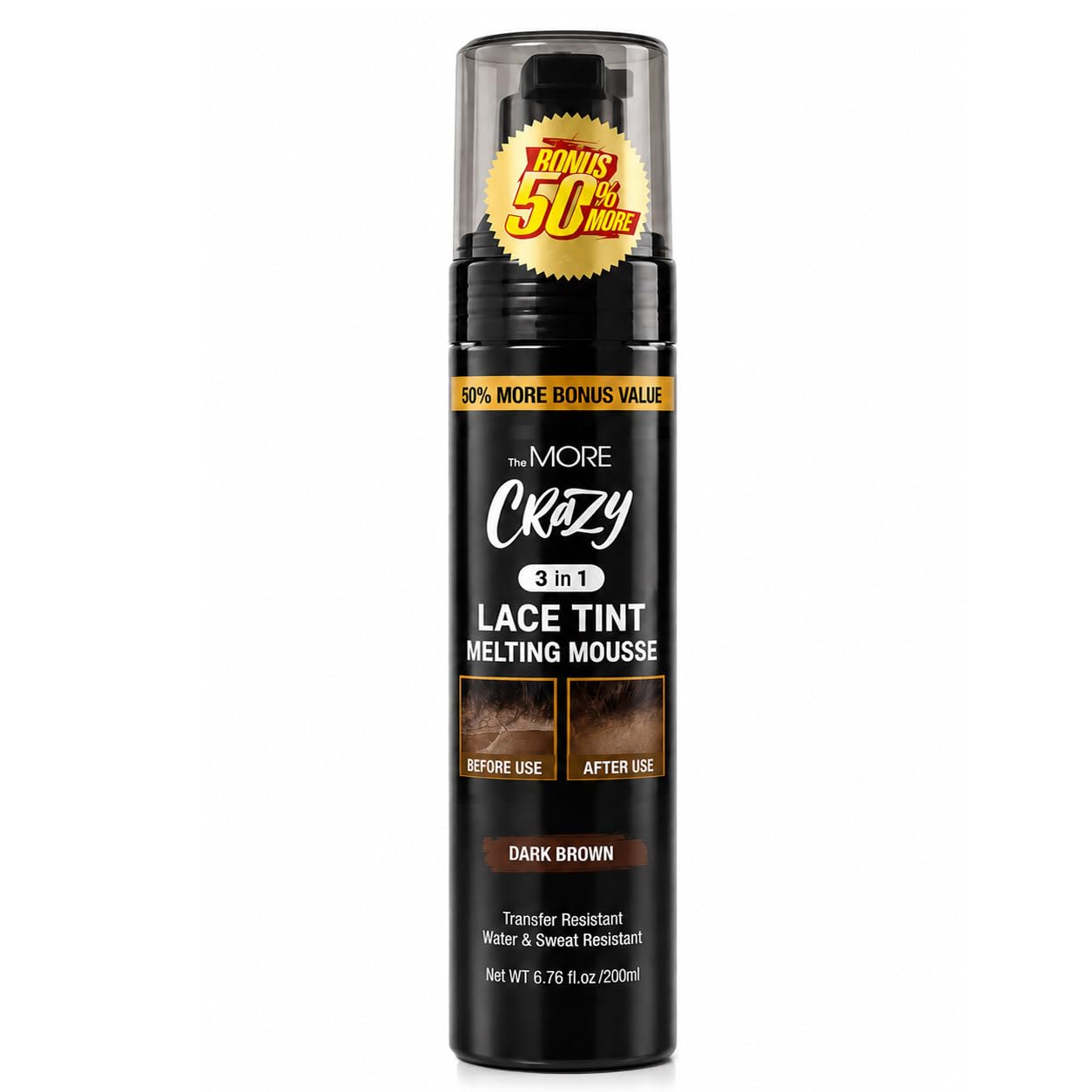 Amazon.com: The MORE 3-in-1 Lace Tint Mousse| Concealer for Lace