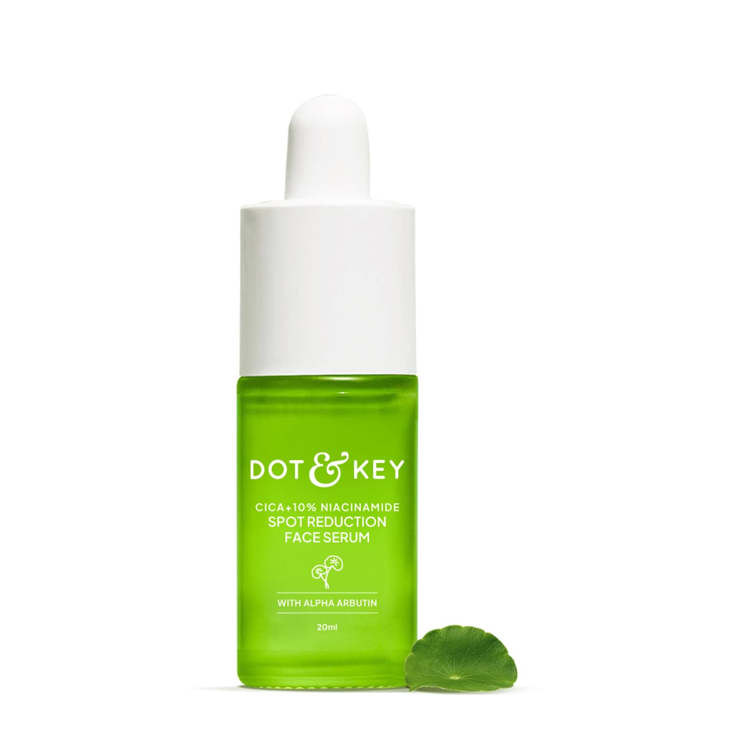 Dot & Key 10% Niacinamide Cica Face Serum, Reduces Acne & Dark Spot, Excess Oil | For Oily, Acne Prone & Sensitive Skin | 20ml