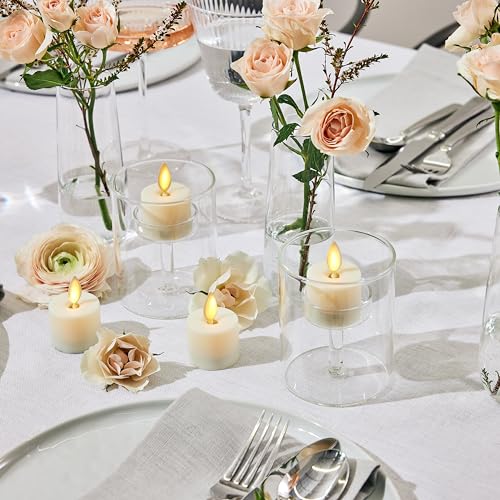 Luminara A70690005-01-2 Flickering Flameless Pearl Ivory Tealights thumb #1