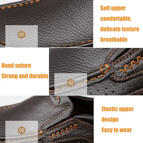 Men's Shoes Comfortable Business Casual Leather Shoes Lace Up Daily Work Shoes 90883