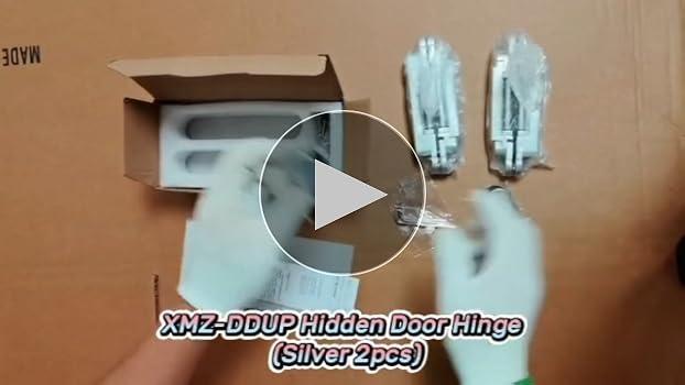 2 pcs 7 inch Hidden Door Hinges-Invisible Hinges for Doors