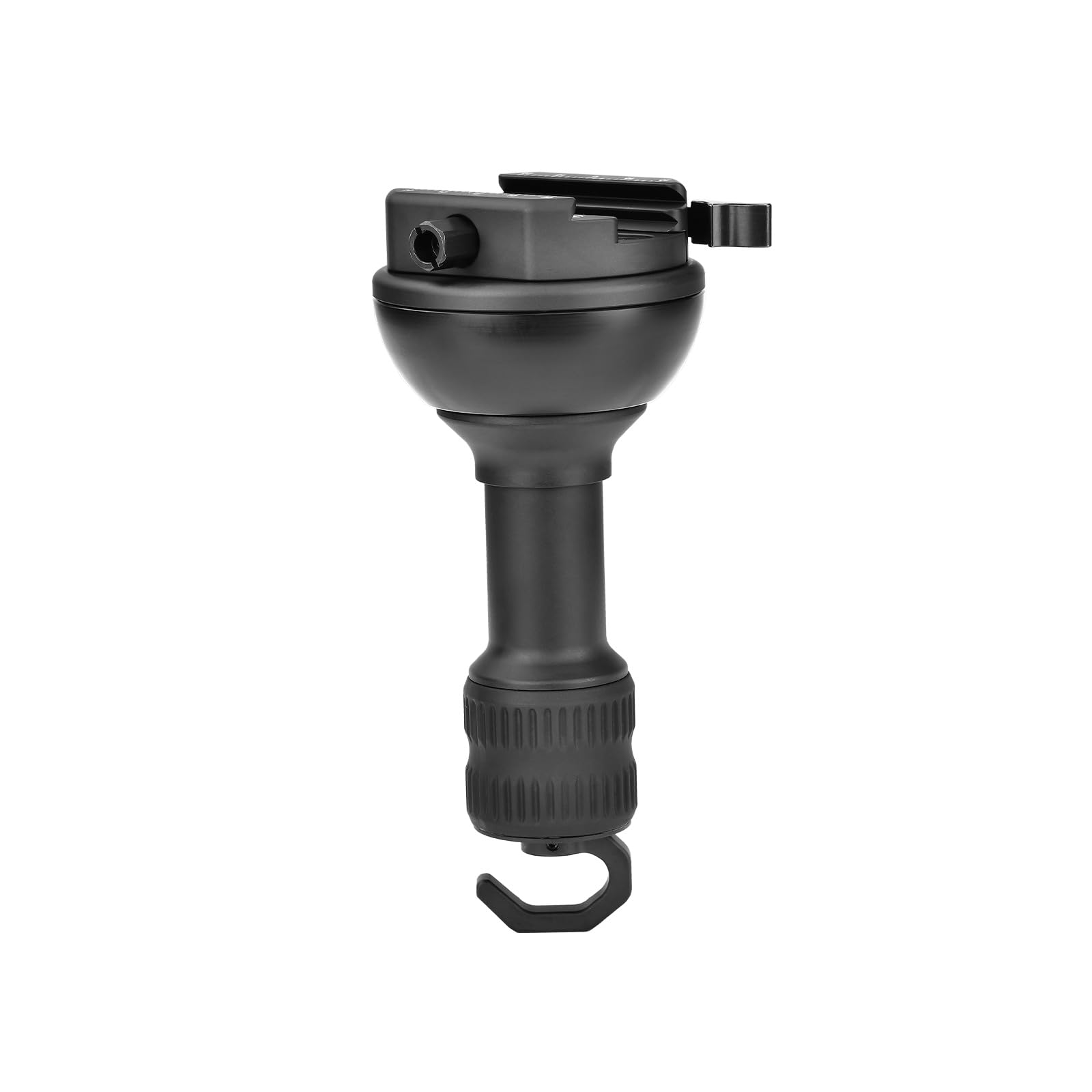 SUNWAYFOTO TAP-75LDC 75-mm-Halbkugeladapter mit Arca Swiss/Picatinny-Hebelklemme für Hochleistungsstative
