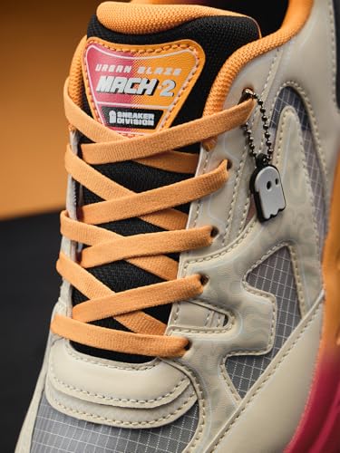 Image of The Souled Store MACH Men and Boys Lace Up Running Technical Trainer Ripstop Base Cushioned Insole Rubber Outsole Tie Up Closure Lightweight Sporty Casual Sneakers
