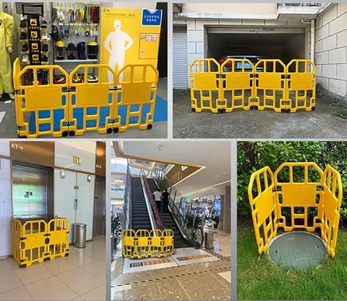 Barrières décoratives pour obstacles de circulation industrielle en entrepôt - 6