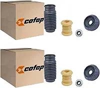 Kit Amortecedor Dianteiro (Batente/Coifa/Coxim/Rolamento) TKC29002, Preto/Bege, Cofap