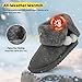 Girls Winter Boots Warm Toddler Snow Boots Cozy Fuzzy Kids Ankle Boots Boys Outdoor Fashion Booties Shoes for Little Big Kid