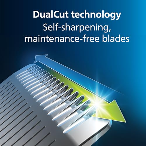 Image of Norelco Philips Multigroom 3000 Series,All-in-One Trimmer,Beard Trimmer and Hair Clipper,15-Piece Men's Grooming Kit for Head,Beard,Face,Nose,Ears,No Blade Oil Needed,Soft Pouch,MG3770 /40,(Pack of 2)