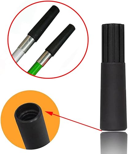 Miniatura 2 de Adaptador de escobilla de escobilla de escobilla de escobilla de ventana, cambia la punta roscada a un ajuste cónico de fricción estándar -2 piezas