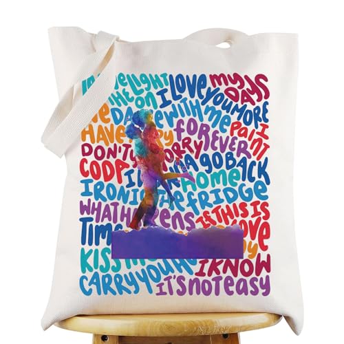 G2TUP Noah & Allie Musical Theatre Tote Bag Noah & Allie Fans Gift 365 Letters Shoulder Bag Musical Merch