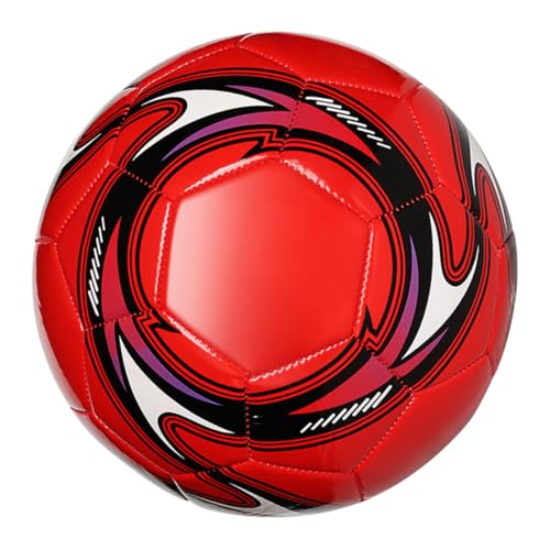 Vaguelly Balón De Fútbol para Tamaño 5 De PVC Cosido A Máquina Portátil para De PVC Resistente Al Desgaste para Porterías De Fútbol Deportivas para Pequeños