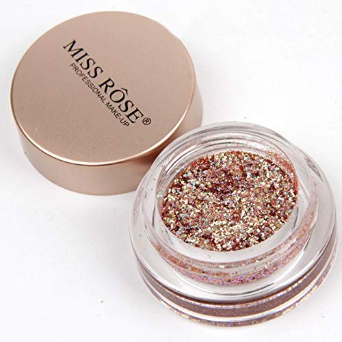 Miss Rose Eye Glitter, Golden, 7 g